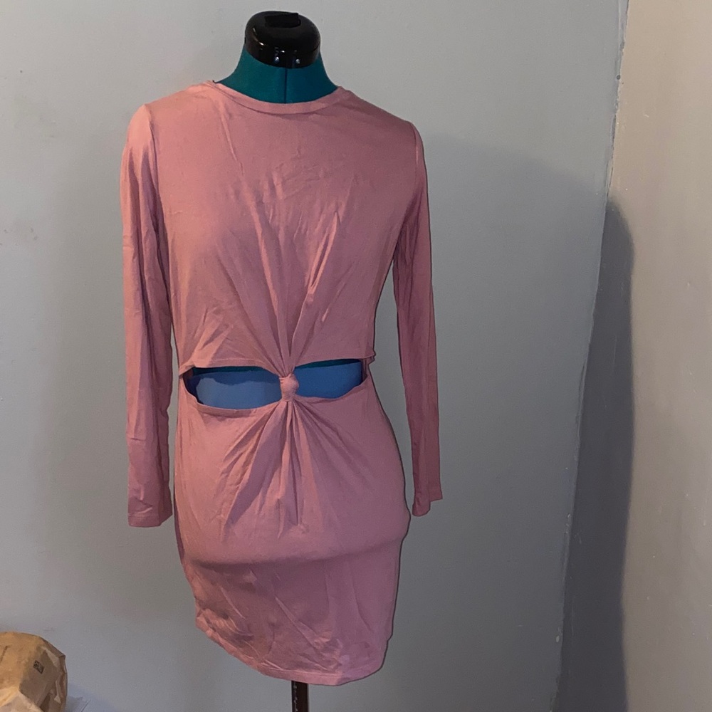 Adam Levine Collection Pink Cut-Out Dress